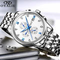 Reloj para hombre Reloj de mano de hombre resistente al agua mecánico de negocios de moda de lujo para hombre Reloj con logotipo OEM de fábrica de China